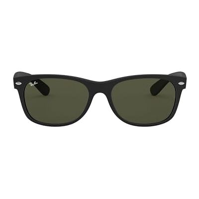 Ray-Ban Unisex-Adultes Nouveau Wayfarer Ray-Ban Nouveau Wayfarer Lunettes de soleil, 52 mm Black, Green G-15 - Publicité Ray-Ban Unisex-Adultes Nouveau Wayfarer Ray-Ban Nouveau Wayfarer Lunettes de soleil, 52 mm Black, Green G-15 - Publicité