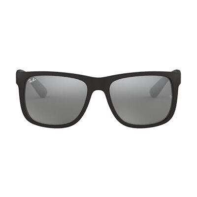 Ray-Ban RAY BAN 4165 Lunettes de soleil Homme, Rubber Black/Grey Mirror Silver - Publicité Ray-Ban RAY BAN 4165 Lunettes de soleil Homme, Rubber Black/Grey Mirror Silver - Publicité