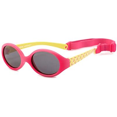 Kiddus Lunettes Soleil Polarisées pour Nouveau-né, Bébé, Fille, Garçon. A partir de 0 mois. Protection solaire UV400. Sans BPA. Bande élastique amovible. Flexibles, Résistantes aux Chocs - Publicité Kiddus Lunettes Soleil Polarisées pour Nouveau-né, Bébé, Fille, Garçon. A partir de 0 mois. Protection solaire UV400. Sans BPA. Bande élastique amovible. Flexibles, Résistantes aux Chocs - Publicité