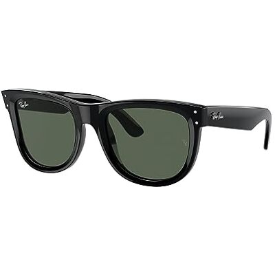 Ray-Ban Lunettes de Soleil Wayfarer Reverse 6677VR Unisexe Couleur Noir Verre Vert Taille 50mm - Publicité Ray-Ban Lunettes de Soleil Wayfarer Reverse 6677VR Unisexe Couleur Noir Verre Vert Taille 50mm - Publicité
