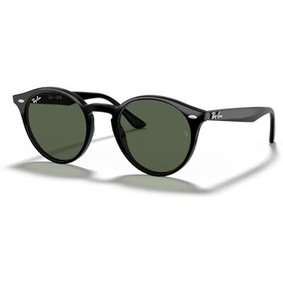 Ray-Ban Rayban homme 0RB2180 601/71 51 Montures de lunettes, Noir (Black/Greygreen) - Publicité Ray-Ban Rayban homme 0RB2180 601/71 51 Montures de lunettes, Noir (Black/Greygreen) - Publicité