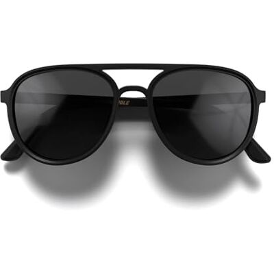 LONDON MOLE® Pilot lunettes de soleil légères Lunettes aviateur classiques Monture slim au look raffiné intemporel Hommes Femmes Unisexe Charnières à ressort - Publicité LONDON MOLE® Pilot lunettes de soleil légères Lunettes aviateur classiques Monture slim au look raffiné intemporel Hommes Femmes Unisexe Charnières à ressort - Publicité