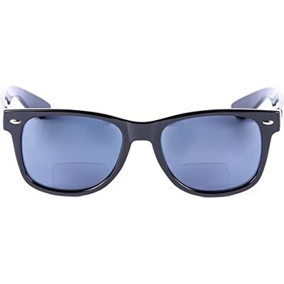 Vision Lunettes de soleil de lecture bifocales style classique pour homme et femme Étui rigide inclus - Publicité Vision Lunettes de soleil de lecture bifocales style classique pour homme et femme Étui rigide inclus - Publicité