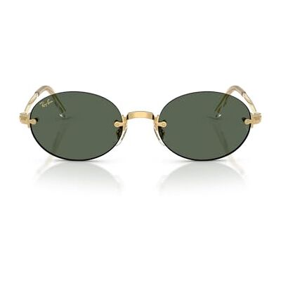 Ray-Ban Lunettes de soleil unisexe EVOLUTION Rimless, Arista Gold Vert foncé, 54 mm - Publicité Ray-Ban Lunettes de soleil unisexe EVOLUTION Rimless, Arista Gold Vert foncé, 54 mm - Publicité
