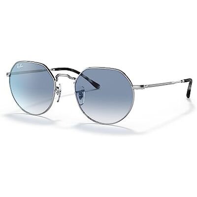 Ray-Ban , Lunettes de Soleil Homme, Argent (Silver) - Publicité Ray-Ban , Lunettes de Soleil Homme, Argent (Silver) - Publicité