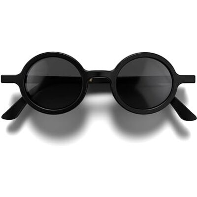 LONDON MOLE® Moley lunettes de soleil Lunettes rondes cool Hommes Femmes Unisexe Charnières à ressort - Publicité LONDON MOLE® Moley lunettes de soleil Lunettes rondes cool Hommes Femmes Unisexe Charnières à ressort - Publicité