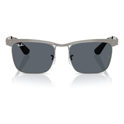 Ray-Ban Lunettes de soleil Wayfarer Deluxe unisexes (1 pièce), Gunmetal sablé sur canon/bleu, 56 mm - Publicité Ray-Ban Lunettes de soleil Wayfarer Deluxe unisexes (1 pièce), Gunmetal sablé sur canon/bleu, 56 mm - Publicité