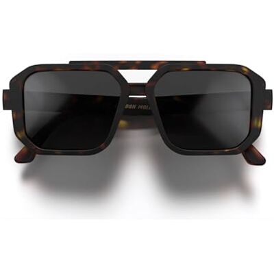 LONDON MOLE® Huntsville lunettes de soleil Monture style aviateur angulaire Lunettes carrées audacieuses Hommes Femmes Unisexe Finition caoutchoutée - Publicité LONDON MOLE® Huntsville lunettes de soleil Monture style aviateur angulaire Lunettes carrées audacieuses Hommes Femmes Unisexe Finition caoutchoutée - Publicité