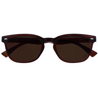 Lunettes de lecture marron Opulize - Reading Sunglasses - Publicité Lunettes de lecture marron Opulize - Reading Sunglasses - Publicité