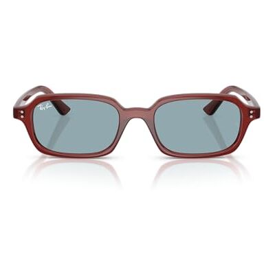 Ray-Ban Lunettes de soleil unisexes Rb4455 Zuri, Marron rouillé/bleu, 49 mm - Publicité Ray-Ban Lunettes de soleil unisexes Rb4455 Zuri, Marron rouillé/bleu, 49 mm - Publicité