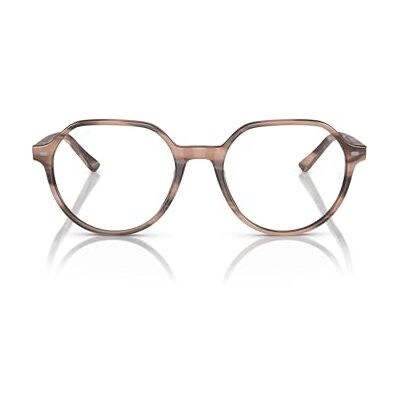 Ray-Ban Rx5395 Thalia Monture carrée pour lunettes de vue, Rayé rose/verres de démonstration, 51MM - Publicité Ray-Ban Rx5395 Thalia Monture carrée pour lunettes de vue, Rayé rose/verres de démonstration, 51MM - Publicité