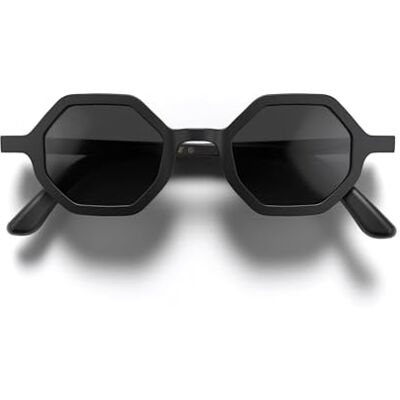 LONDON MOLE® Malibu lunettes de soleil Lunettes géométriques hexagonales Silhouette octogonale audacieuse Hommes Femmes Unisexe Finition caoutchoutée Charnières à ressort - Publicité LONDON MOLE® Malibu lunettes de soleil Lunettes géométriques hexagonales Silhouette octogonale audacieuse Hommes Femmes Unisexe Finition caoutchoutée Charnières à ressort - Publicité