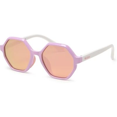 Kiddus Lunettes de Soleil Fille 4-8 Ans, Polarisées UV400 CAT3, Monture TR90 Flexible, Branches TPE, Pont en Silicone, Certifiées CE ISO REACH - Publicité Kiddus Lunettes de Soleil Fille 4-8 Ans, Polarisées UV400 CAT3, Monture TR90 Flexible, Branches TPE, Pont en Silicone, Certifiées CE ISO REACH - Publicité