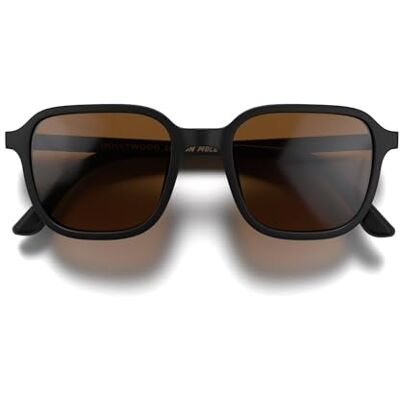 LONDON MOLE® Hollywood lunettes de soleil légères Monture carrée élégante Style minimaliste contemporain fin Hommes Femmes Unisexe Charnières à ressort - Publicité LONDON MOLE® Hollywood lunettes de soleil légères Monture carrée élégante Style minimaliste contemporain fin Hommes Femmes Unisexe Charnières à ressort - Publicité