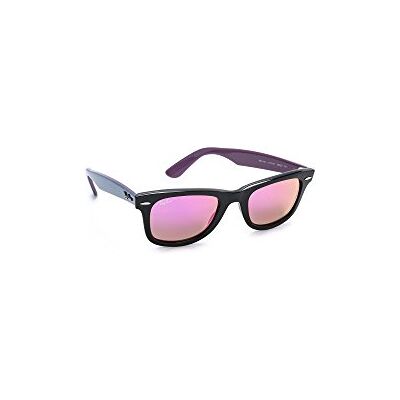 Ray-Ban Lunettes de soleil RB2140 Black Green Mirror & Fucsia, 50 mm - Publicité Ray-Ban Lunettes de soleil RB2140 Black Green Mirror & Fucsia, 50 mm - Publicité