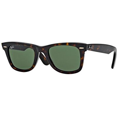 Ray-Ban mixte adulte Original Wayfarer Classic Montures de lunettes, Marron (Tortoise Frame With Green G-15 Lenses), 54 - Publicité Ray-Ban mixte adulte Original Wayfarer Classic Montures de lunettes, Marron (Tortoise Frame With Green G-15 Lenses), 54 - Publicité