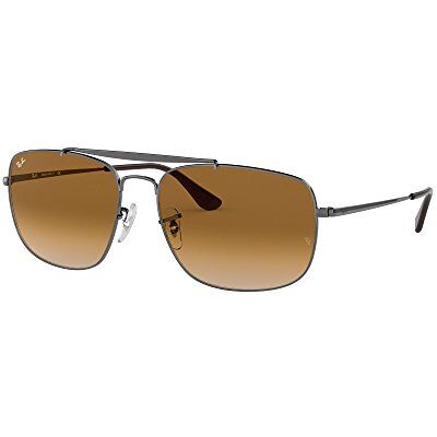 Ray-Ban 0RB3560 004/51 58 Montures de Lunettes, Gris (Gunmetal/Clear Gradient Brown), Homme - Publicité Ray-Ban 0RB3560 004/51 58 Montures de Lunettes, Gris (Gunmetal/Clear Gradient Brown), Homme - Publicité