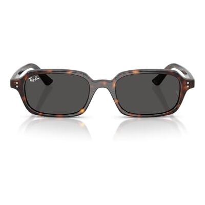 Ray-Ban Lunettes de soleil carrées Zuri Rb4455, Havane/gris foncé, 49 mm - Publicité Ray-Ban Lunettes de soleil carrées Zuri Rb4455, Havane/gris foncé, 49 mm - Publicité