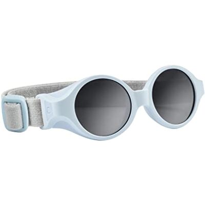 Béaba , Lunettes de soleil pour bébé 0-9 mois, Protection 100% UV CAT 4, Protection Latérale, Confort Optimal, Bandeau élastique ajustable, Bleu perle - Publicité Béaba , Lunettes de soleil pour bébé 0-9 mois, Protection 100% UV CAT 4, Protection Latérale, Confort Optimal, Bandeau élastique ajustable, Bleu perle - Publicité