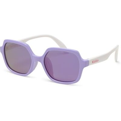 Kiddus Lunettes de Soleil Fille 4-8 Ans, Polarisées UV400 CAT3, Monture TR90 Flexible, Branches TPE, Pont en Silicone, Certifiées CE ISO REACH - Publicité Kiddus Lunettes de Soleil Fille 4-8 Ans, Polarisées UV400 CAT3, Monture TR90 Flexible, Branches TPE, Pont en Silicone, Certifiées CE ISO REACH - Publicité