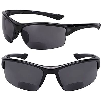 Mass Vision Lot de 2 paires de lunettes de soleil semi-focales « Skillful » - Publicité Mass Vision Lot de 2 paires de lunettes de soleil semi-focales « Skillful » - Publicité