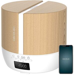 Cecotec Diffuseur d'Arômes PureAroma 550 Connected White Woody. Capacité 500 ml, Écran LED, Haut-parleur, Contrôle par Bluetooth, 3 Modes de fonctionnement, Minuterie 12h, Couverture 30 m² - Publicité Cecotec Diffuseur d'Arômes PureAroma 550 Connected White Woody. Capacité 500 ml, Écran LED, Haut-parleur, Contrôle par Bluetooth, 3 Modes de fonctionnement, Minuterie 12h, Couverture 30 m² - Publicité