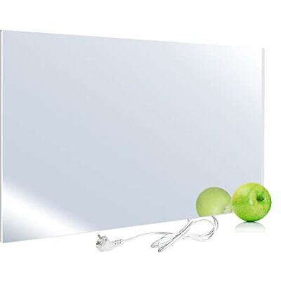 VIESTA H450-SP Panneau de Chauffage Infrarouge Carbon Crystal (dernière technologie) 450W, chauffage mural ultra plat, blanc/miroir - Publicité VIESTA H450-SP Panneau de Chauffage Infrarouge Carbon Crystal (dernière technologie) 450W, chauffage mural ultra plat, blanc/miroir - Publicité