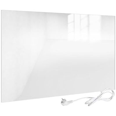 VIESTA H450-GW Panneau de Chauffage Infrarouge Carbon Crystal (dernière technologie) 450W, chauffage mural ultra plat, verre/blanc - Publicité VIESTA H450-GW Panneau de Chauffage Infrarouge Carbon Crystal (dernière technologie) 450W, chauffage mural ultra plat, verre/blanc - Publicité