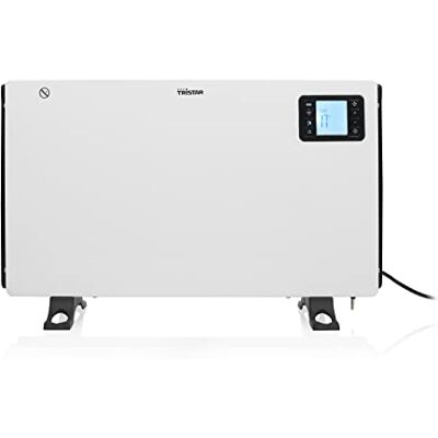 Tristar Convecteur électrique KA-5819 connecté Application gratuite, écran numérique et télécommande 3 réglages de chaleur Mode antigel 2 000 W - Publicité Tristar Convecteur électrique KA-5819 connecté Application gratuite, écran numérique et télécommande 3 réglages de chaleur Mode antigel 2 000 W - Publicité
