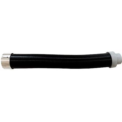 MBM Kit d'aspiration pour poêles à pellets ; tube aluminium noir flexible et extensible ; conduits de cheminée - Publicité MBM Kit d'aspiration pour poêles à pellets ; tube aluminium noir flexible et extensible ; conduits de cheminée - Publicité