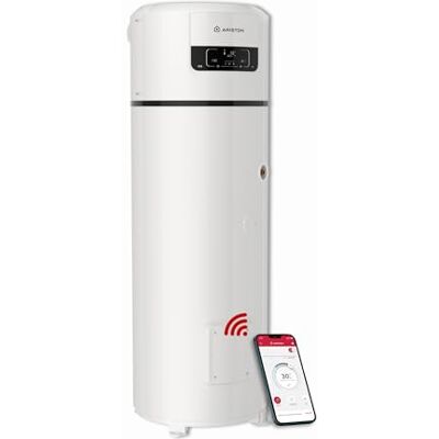 Ariston NUOS PLUS S2 WIFI 200L, Chauffe-eau Thermodynamique Gainable A+, 80% d'Économie, COP 3.43 à 7°C, ACI Cuve Titane, Made in France - Publicité Ariston NUOS PLUS S2 WIFI 200L, Chauffe-eau Thermodynamique Gainable A+, 80% d'Économie, COP 3.43 à 7°C, ACI Cuve Titane, Made in France - Publicité