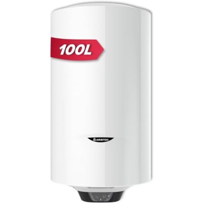 Ariston 3201959 - Chauffe-eau électrique mural vertical - 100L - B - Publicité Ariston 3201959 - Chauffe-eau électrique mural vertical - 100L - B - Publicité