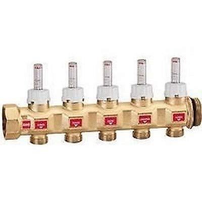 Collecteur de distribution Caleffi - 4 sorties, débitmètres, 1 1/4" connexion - Publicité Collecteur de distribution Caleffi - 4 sorties, débitmètres, 1 1/4" connexion - Publicité