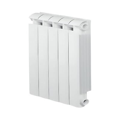 Radiateur central en aluminium fondu Klass 600 - Blanc, 5 éléments - Publicité Radiateur central en aluminium fondu Klass 600 - Blanc, 5 éléments - Publicité