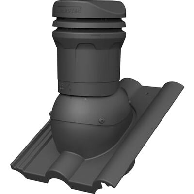 Parotec Cheminée de ventilation DN 125 mm hauteur 325 mm pour NELSKAMP FINKENBERGER RAL 7016 Anthracite – pour tuiles de toit IBF DOPPELRÖMER, ventilation de toit passive, hauteur basse, - Publicité Parotec Cheminée de ventilation DN 125 mm hauteur 325 mm pour NELSKAMP FINKENBERGER RAL 7016 Anthracite – pour tuiles de toit IBF DOPPELRÖMER, ventilation de toit passive, hauteur basse, - Publicité