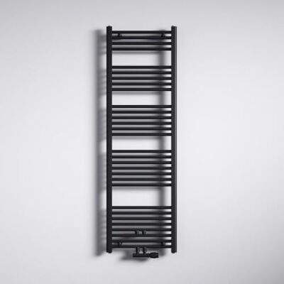 Mai & Mai Radiateur à Eau Chaude Mural Sèche-Serviettes 160x50cm Gris Noir - Publicité Mai & Mai Radiateur à Eau Chaude Mural Sèche-Serviettes 160x50cm Gris Noir - Publicité