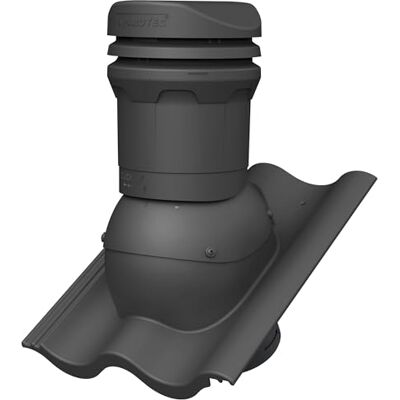 Parotec Cheminée de ventilation DN 125 mm hauteur 325 mm pour Monier HARZER RAL7016 Anthracite – pour tuiles de toit NELSKAMP SIGMA, ventilation de toit passive, hauteur basse, - Publicité Parotec Cheminée de ventilation DN 125 mm hauteur 325 mm pour Monier HARZER RAL7016 Anthracite – pour tuiles de toit NELSKAMP SIGMA, ventilation de toit passive, hauteur basse, - Publicité