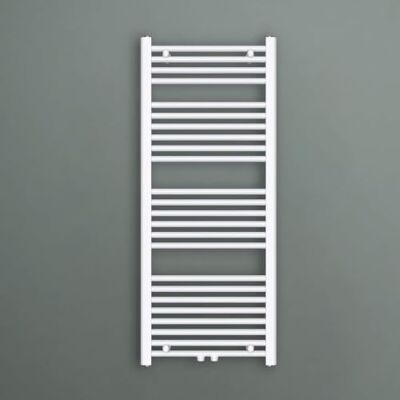 Mai & Mai Radiateur à Eau Chaude Mural Sèche-Serviettes 120x50cm Blanc - Publicité Mai & Mai Radiateur à Eau Chaude Mural Sèche-Serviettes 120x50cm Blanc - Publicité