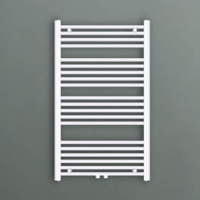 Mai & Mai Radiateur à Eau Chaude Mural Sèche-Serviettes 100x60cm Blanc - Publicité Mai & Mai Radiateur à Eau Chaude Mural Sèche-Serviettes 100x60cm Blanc - Publicité