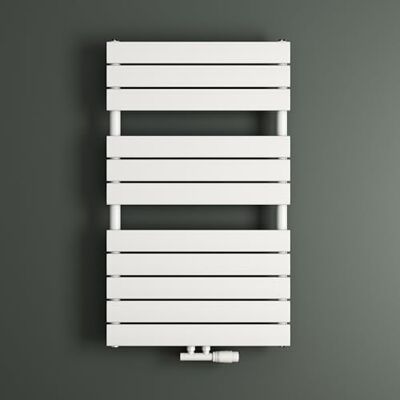 Mai & Mai Radiateur à Eau Chaude Mural Sèche-Serviettes 100x60cm Blanc - Publicité Mai & Mai Radiateur à Eau Chaude Mural Sèche-Serviettes 100x60cm Blanc - Publicité