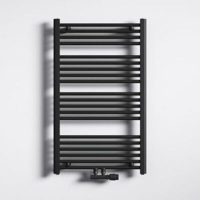 Mai & Mai Radiateur à Eau Chaude Mural Sèche-Serviettes 100x60cm Gris Noir - Publicité Mai & Mai Radiateur à Eau Chaude Mural Sèche-Serviettes 100x60cm Gris Noir - Publicité