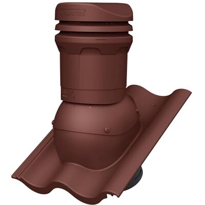 Parotec Cheminée de ventilation DN 125 mm hauteur 325mm pour Monier HARZER Rouge RAL 3009 – pour tuiles de toit NELSKAMP SIGMA, ventilation de toit passive, hauteur basse, - Publicité Parotec Cheminée de ventilation DN 125 mm hauteur 325mm pour Monier HARZER Rouge RAL 3009 – pour tuiles de toit NELSKAMP SIGMA, ventilation de toit passive, hauteur basse, - Publicité