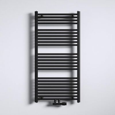 Mai & Mai Radiateur à Eau Chaude Mural Sèche-Serviettes 120x60cm Gris Noir - Publicité Mai & Mai Radiateur à Eau Chaude Mural Sèche-Serviettes 120x60cm Gris Noir - Publicité