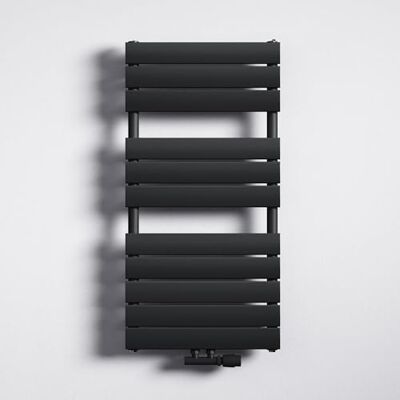 Mai & Mai Radiateur à Eau Chaude Mural Sèche-Serviettes 100x50cm Gris Noir - Publicité Mai & Mai Radiateur à Eau Chaude Mural Sèche-Serviettes 100x50cm Gris Noir - Publicité