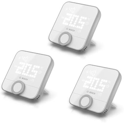 Bosch Thermostat d’Ambiance II Smart Home pour contrôler Les thermostats de radiateur intelligents, Lot de 3 - Publicité Bosch Thermostat d’Ambiance II Smart Home pour contrôler Les thermostats de radiateur intelligents, Lot de 3 - Publicité