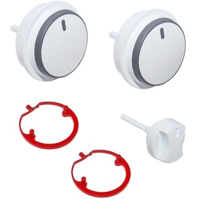 Vaillant Bouton, Blanc, kit de 3 pcs 0020037662 - Publicité Vaillant Bouton, Blanc, kit de 3 pcs 0020037662 - Publicité