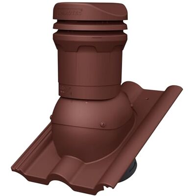 Parotec Cheminée de ventilation DN 125 mm – hauteur 325 mm – ventilateur de toit passif pour Monier FRANKFURTER BENDERS MECKLENBURGER tuiles de toit – ventilation de toit tuile de ventilation RAL3009 - Publicité Parotec Cheminée de ventilation DN 125 mm – hauteur 325 mm – ventilateur de toit passif pour Monier FRANKFURTER BENDERS MECKLENBURGER tuiles de toit – ventilation de toit tuile de ventilation RAL3009 - Publicité