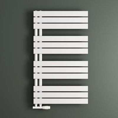 Mai & Mai Radiateur à Eau Chaude Mural Sèche-Serviettes 104x60cm Blanc - Publicité Mai & Mai Radiateur à Eau Chaude Mural Sèche-Serviettes 104x60cm Blanc - Publicité