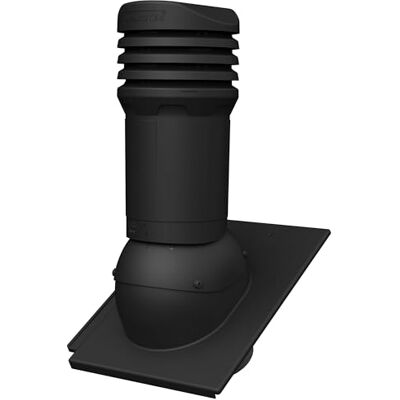 Parotec Cheminée de ventilation isolée DN 125mm pour BMI Monier Teviva Noir pour tuiles, ventilation passive, RAL 9005 - Publicité Parotec Cheminée de ventilation isolée DN 125mm pour BMI Monier Teviva Noir pour tuiles, ventilation passive, RAL 9005 - Publicité