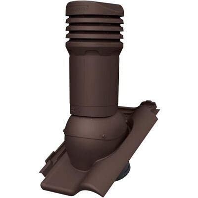 Parotec Cheminée de ventilation DN 125 mm pour Röben Monza Plus Marron RAL 8017, ventilation passive - Publicité Parotec Cheminée de ventilation DN 125 mm pour Röben Monza Plus Marron RAL 8017, ventilation passive - Publicité